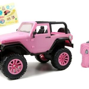 Pink Off-Road Toy Jeep for Kids